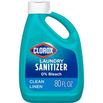 Clorox Laundry Sanitizer - Clean Linen, 80 oz