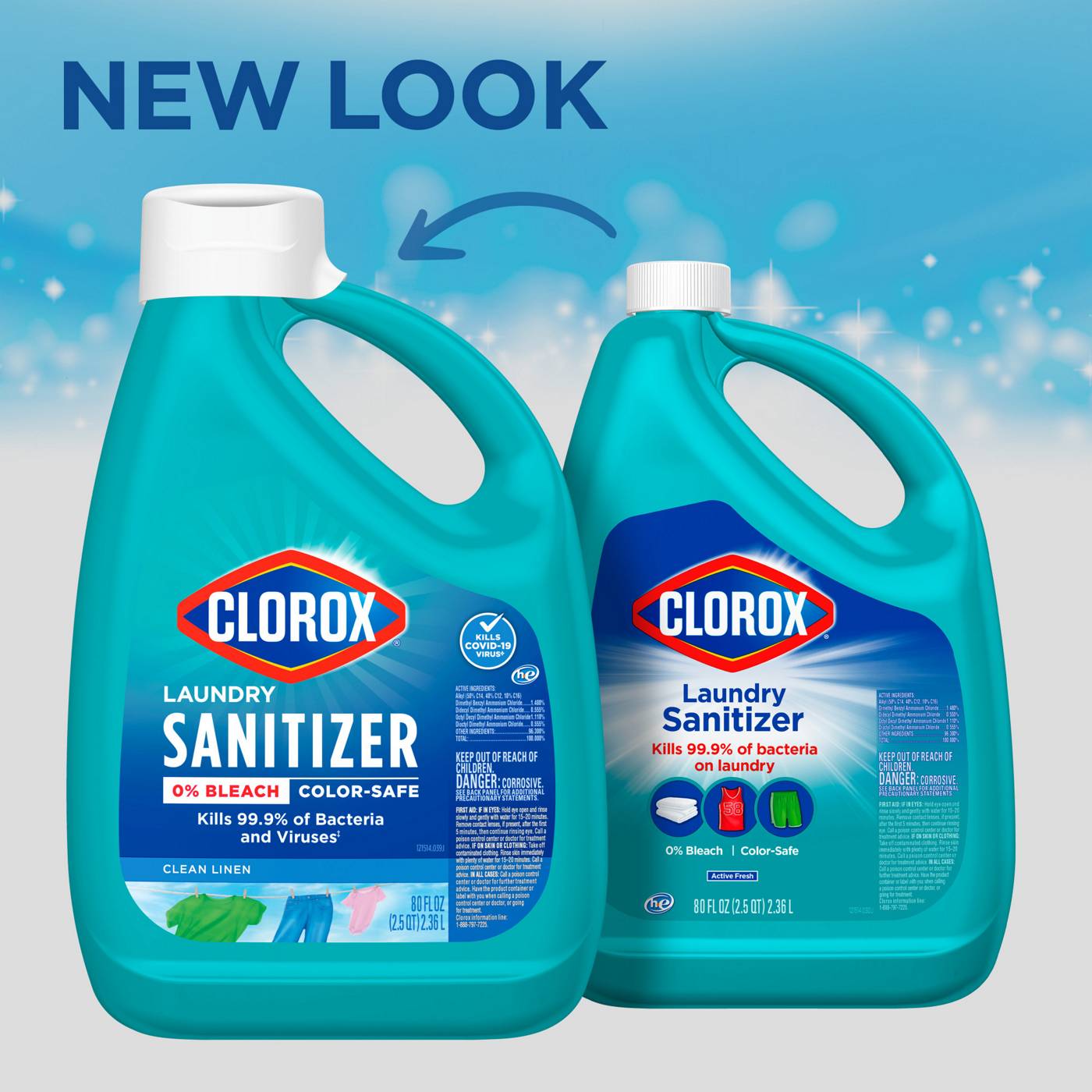 Clorox Active Fresh Liquid Laundry Sanitizer; image 4 of 9