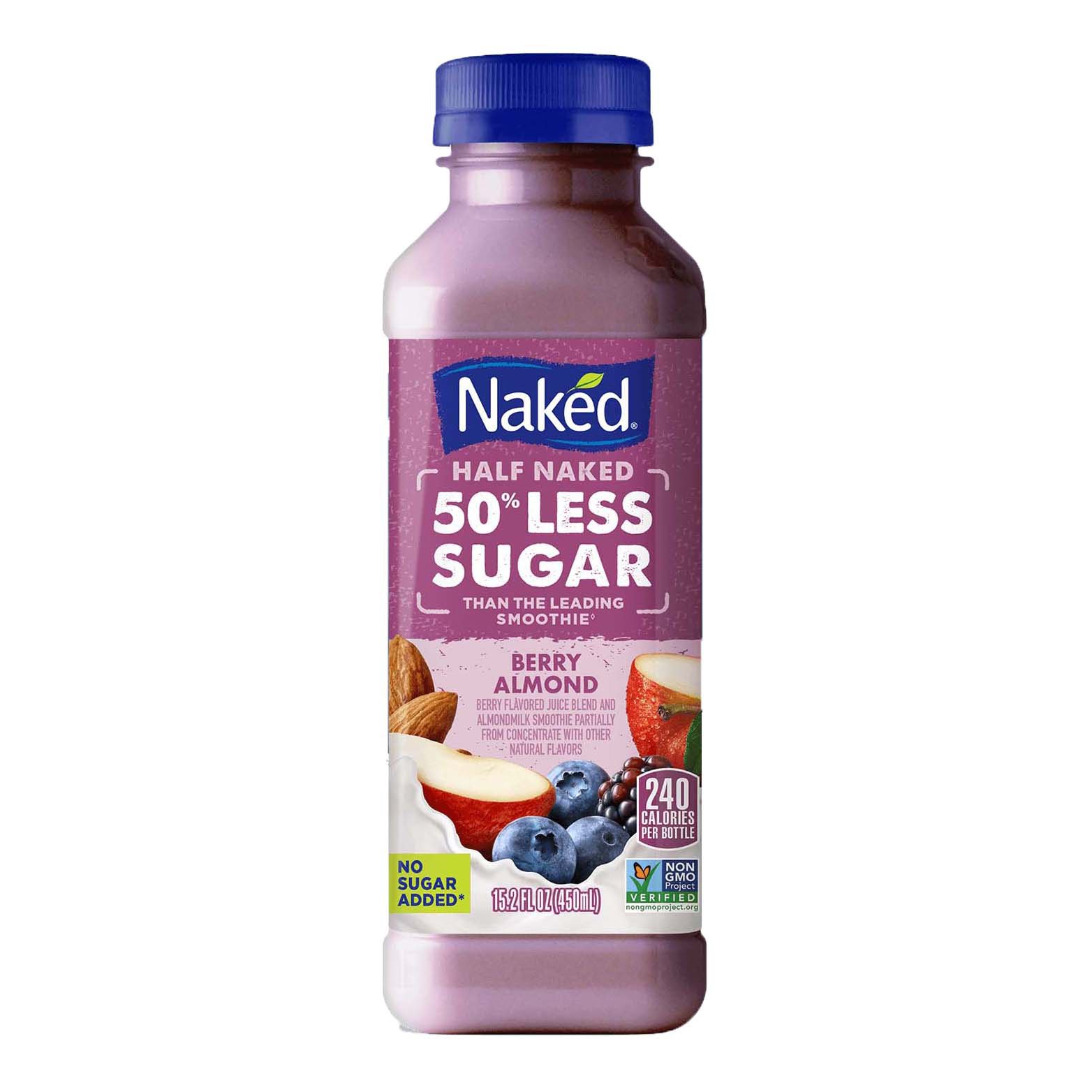 Naked Juice Half Naked Berry Almond Shop Shakes Smoothies At H E B