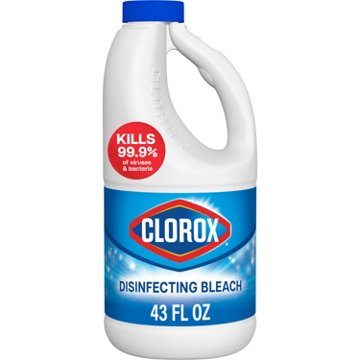 Clorox Disinfecting Bleach - Concentrated Formula - Regular, 43 oz