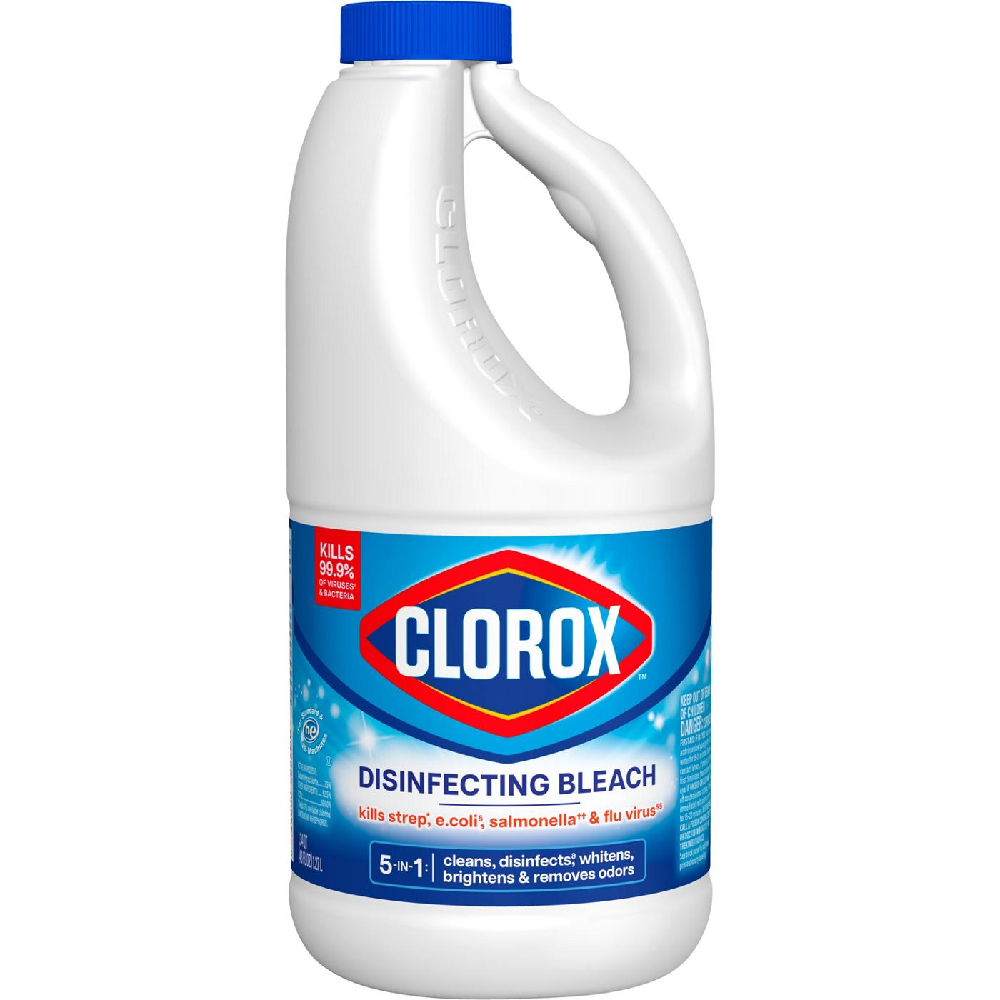 Clorox Disinfecting Bleach - Concentrated Formula - Regular; image 6 of 10
