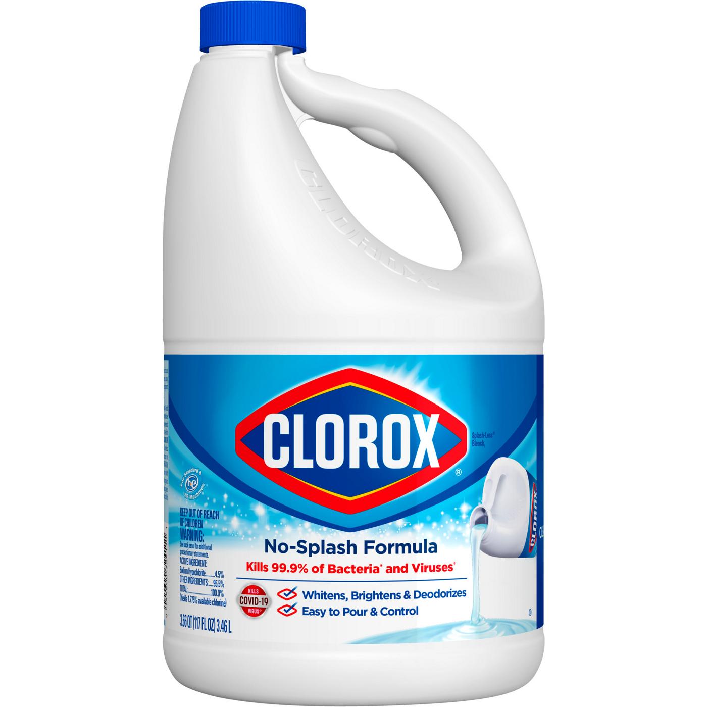 Clorox Splash-Less Bleach - Regular; image 1 of 10