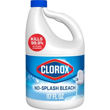 Clorox Splash-Less Bleach - Regular, 117 oz