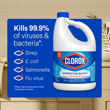 Clorox Disinfecting Bleach - Regular, 121 oz