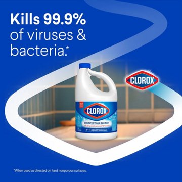 Clorox Disinfecting Bleach, 121 oz