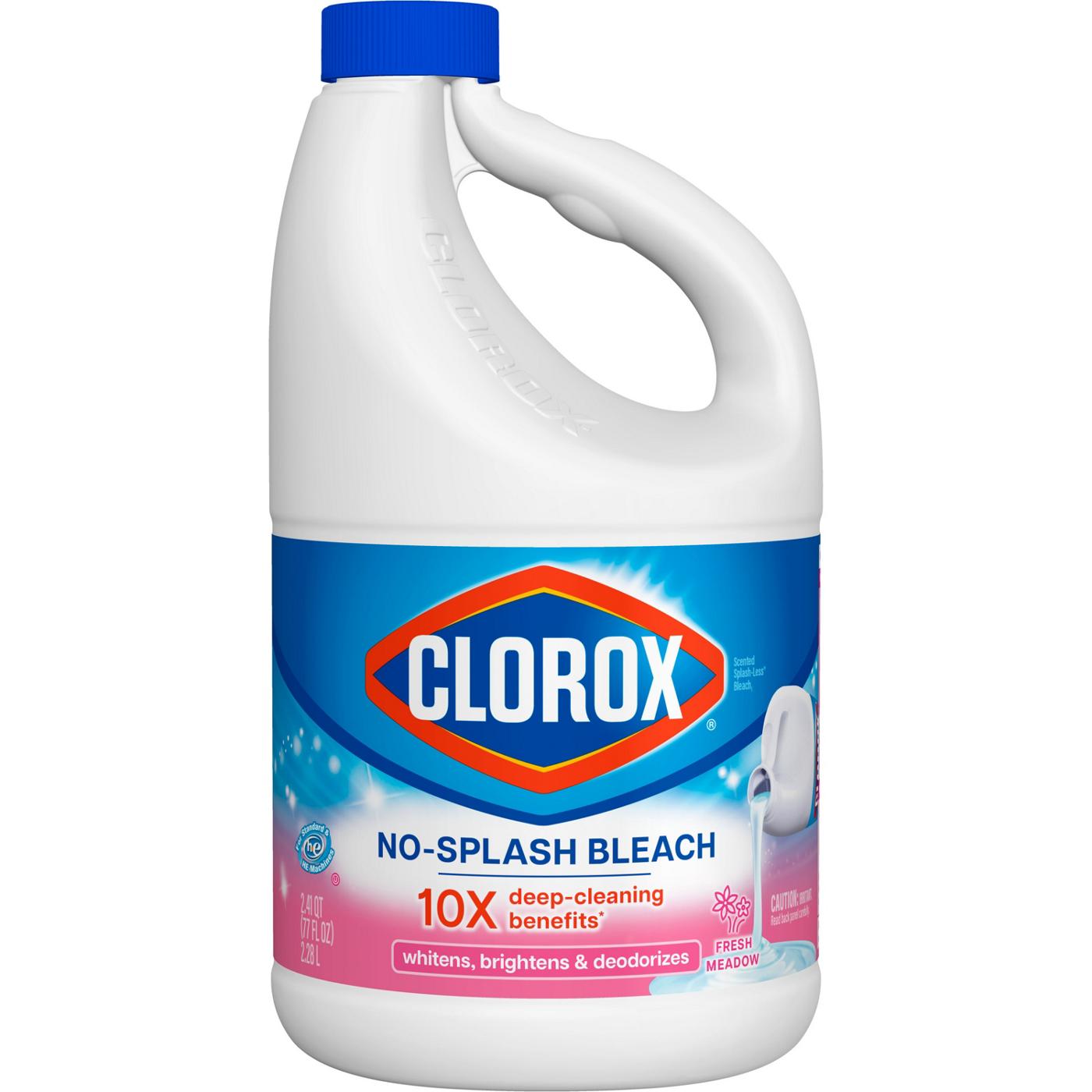 Clorox No-Splash Bleach - Fresh Meadow; image 6 of 8