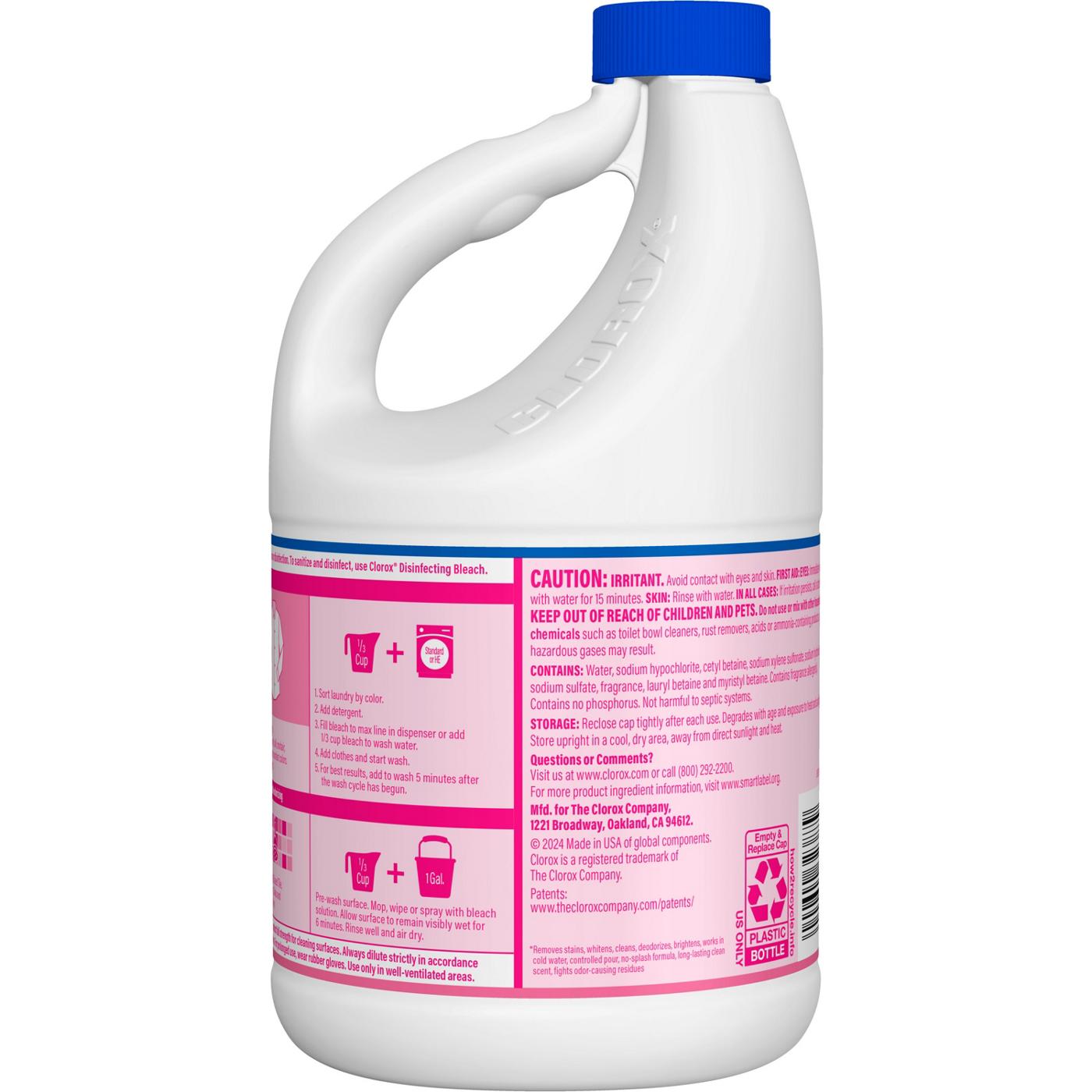 Clorox No-Splash Bleach - Fresh Meadow; image 8 of 8