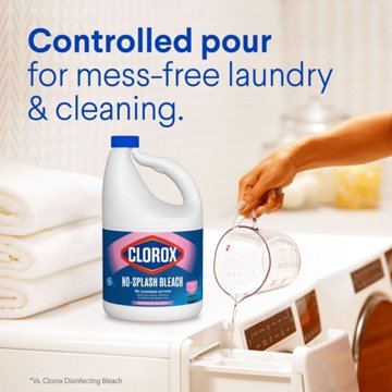 Clorox No-Splash Bleach - Fresh Meadow, 77 oz