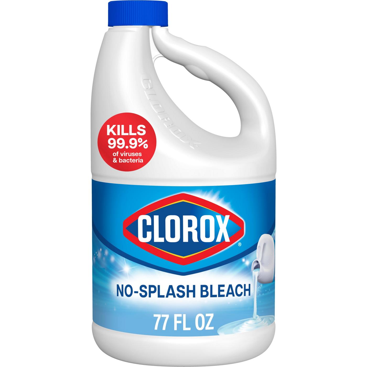Clorox Splash-Less Disinfecting Bleach - Regular; image 1 of 10