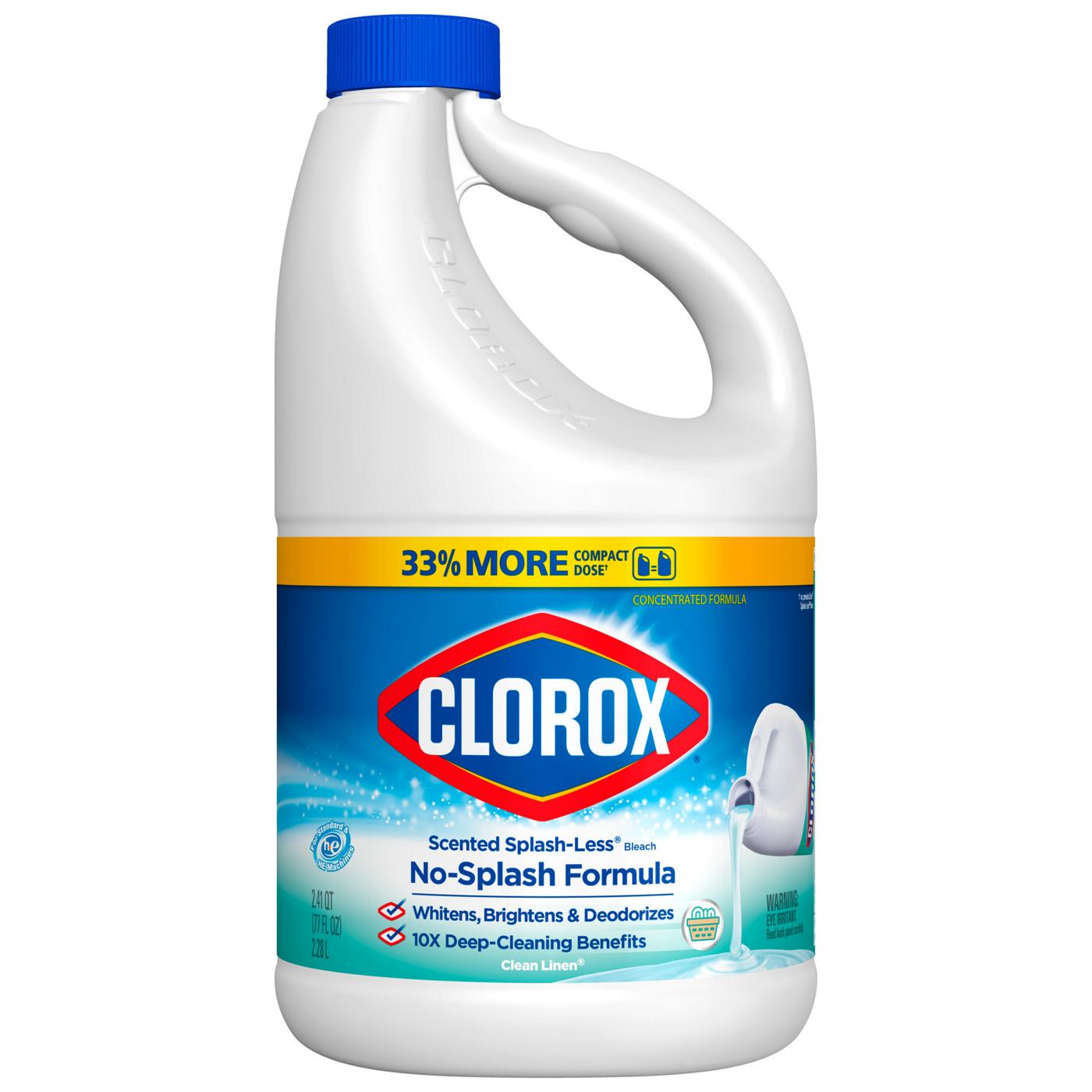 Clorox No-Splash Bleach - Clean Linen; image 1 of 8