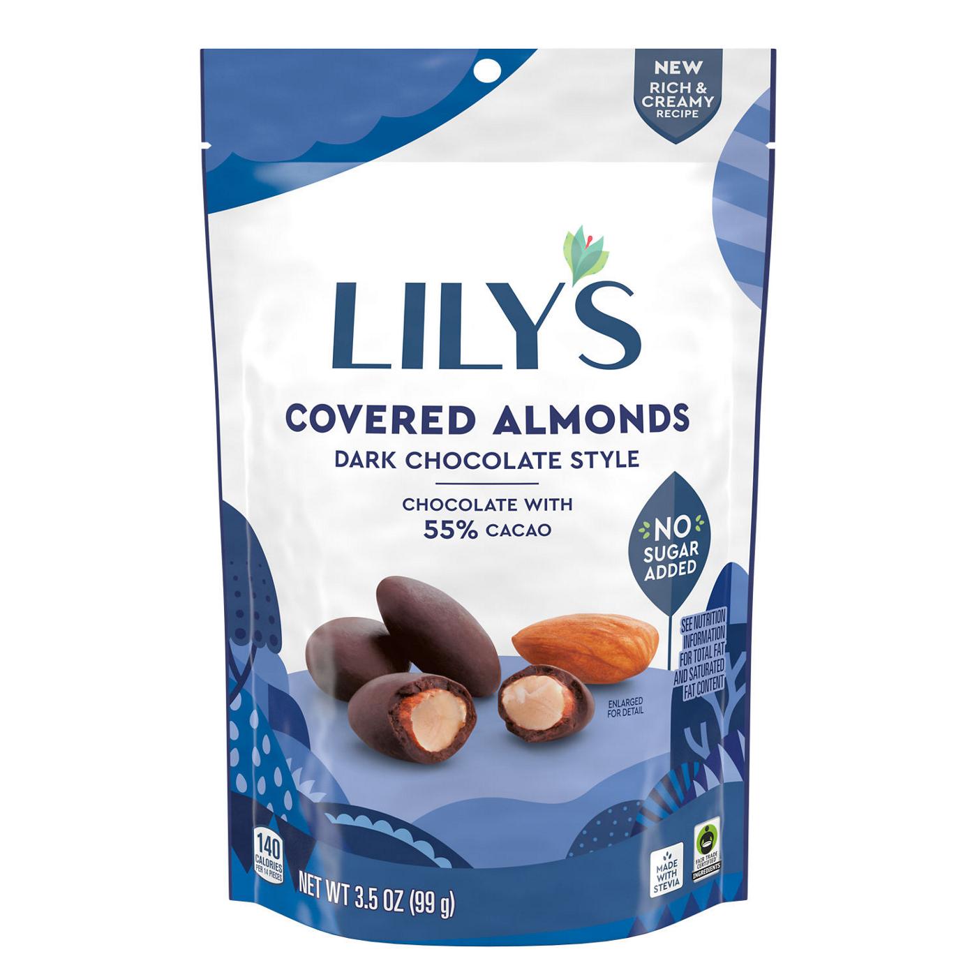 Lily's Dark Chocolate Style Covered Almonds Shop Candy at HEB