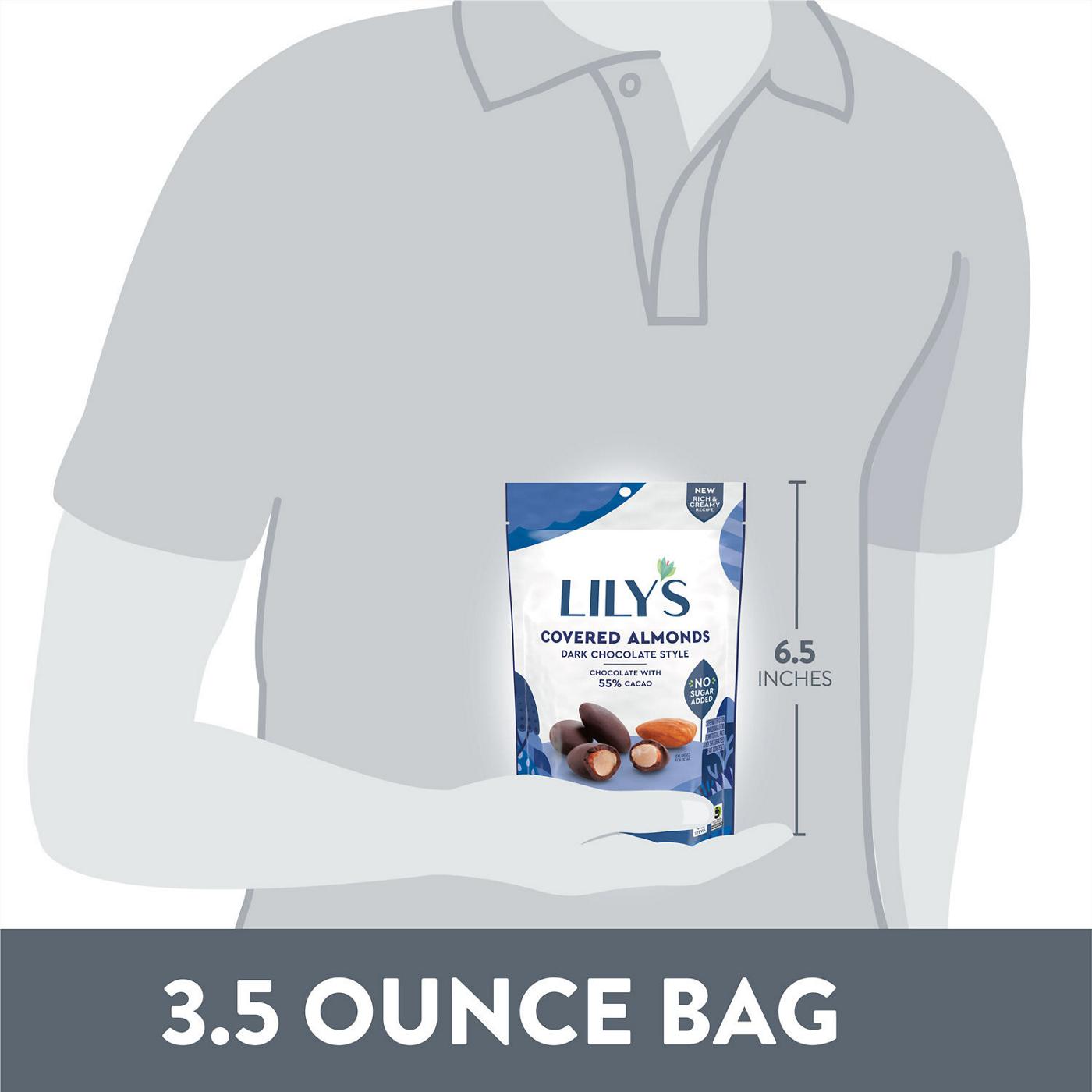 Lily's Dark Chocolate Style Covered Almonds; image 4 of 5