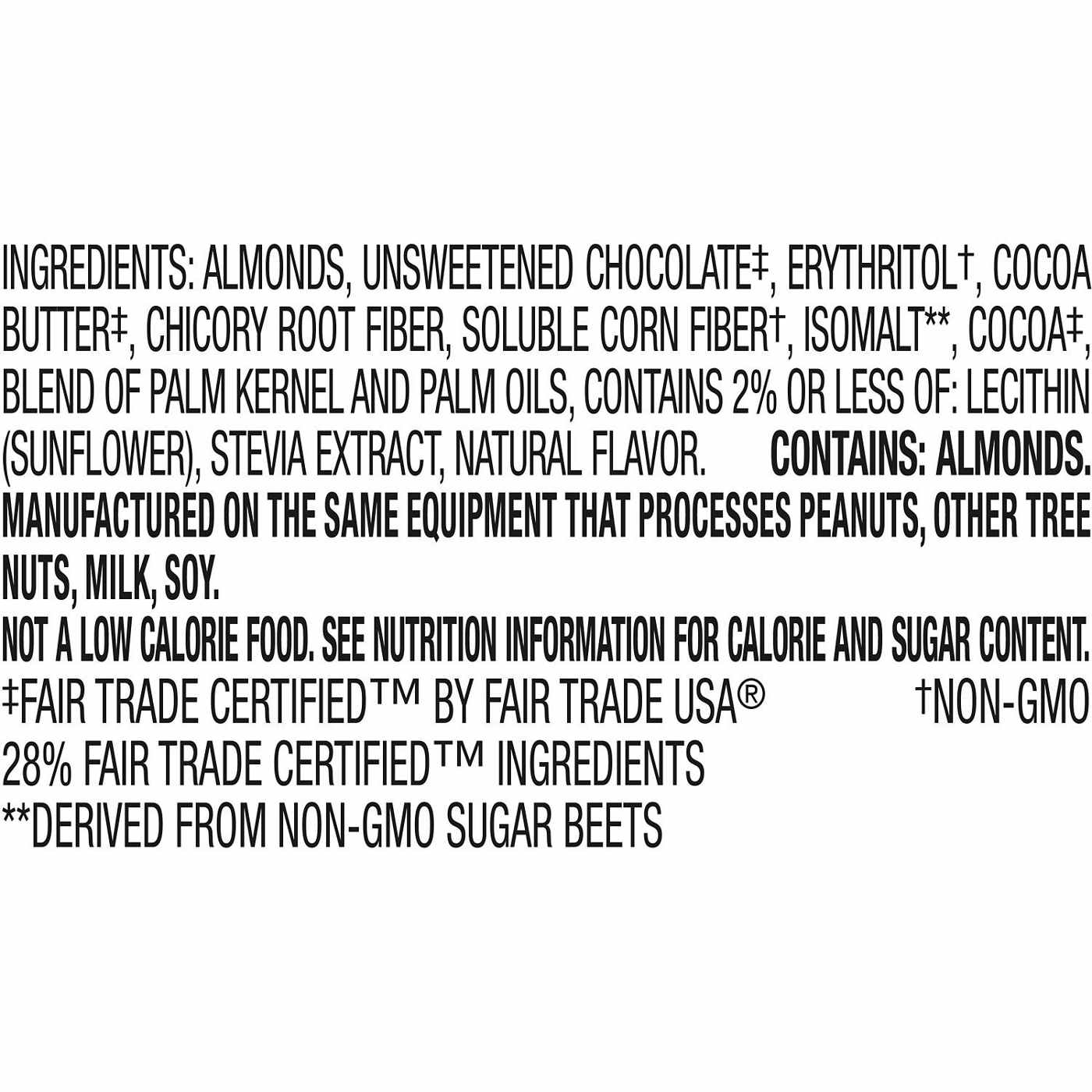 Lily's Dark Chocolate Style Covered Almonds; image 5 of 5