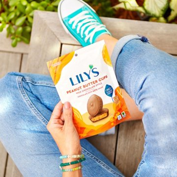 Lily's Milk Chocolate Style Peanut Butter Cups, 3.2 oz