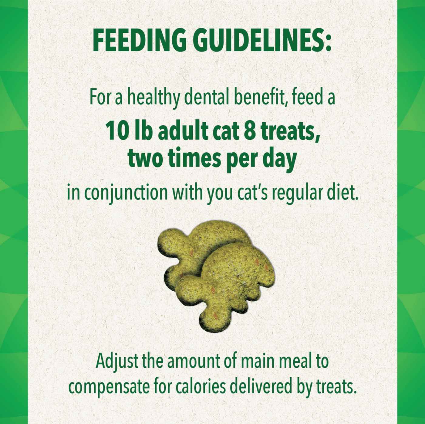 FELINE GREENIES Adult Natural Dental Care Cat Treats - Oven Roasted Chicken Flavor; image 5 of 5