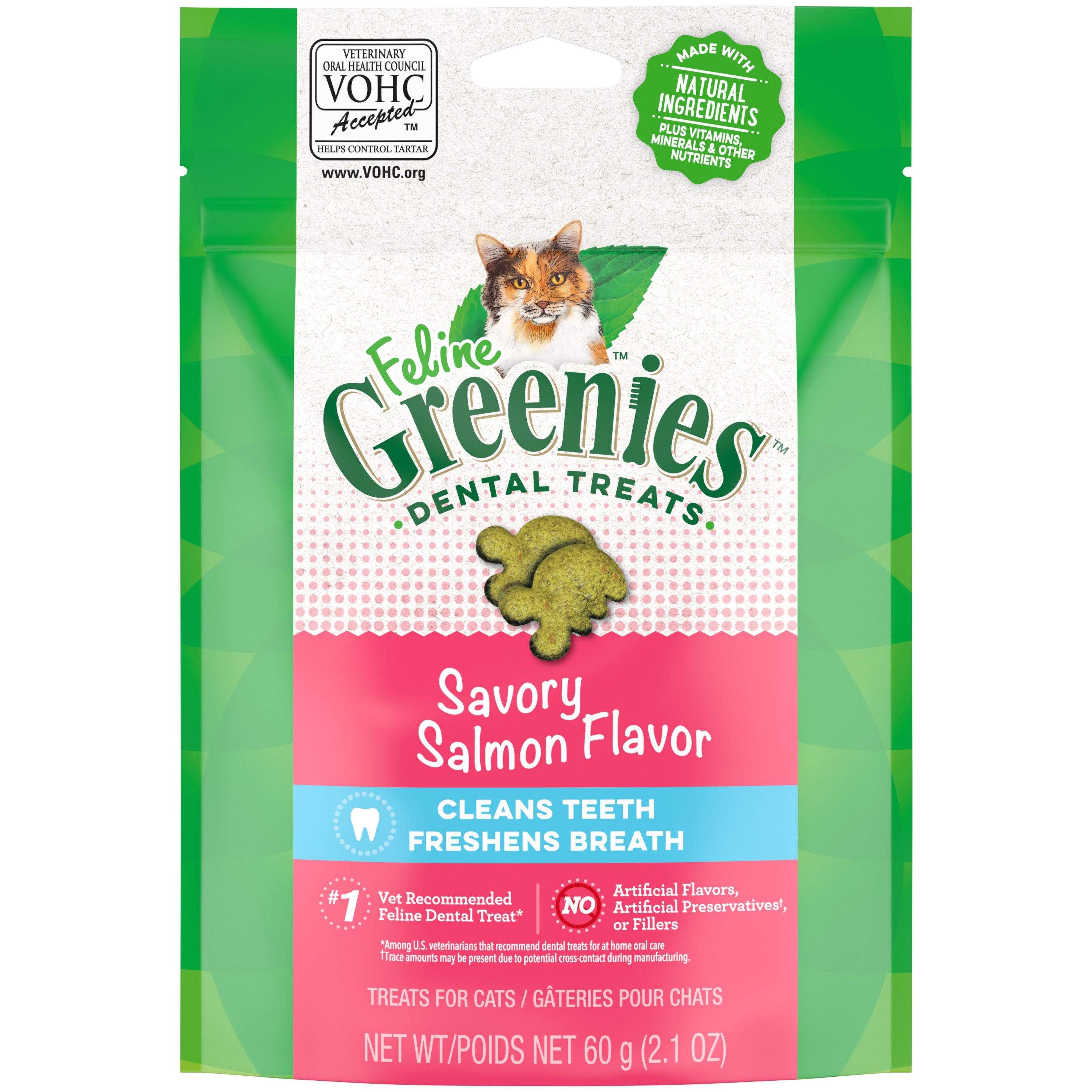 Greenies feline hot sale dental cat treats