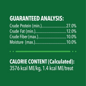 FELINE GREENIES Adult Natural Dental Care Cat Treats - Oven Roasted Chicken Flavor, 2.1 oz
