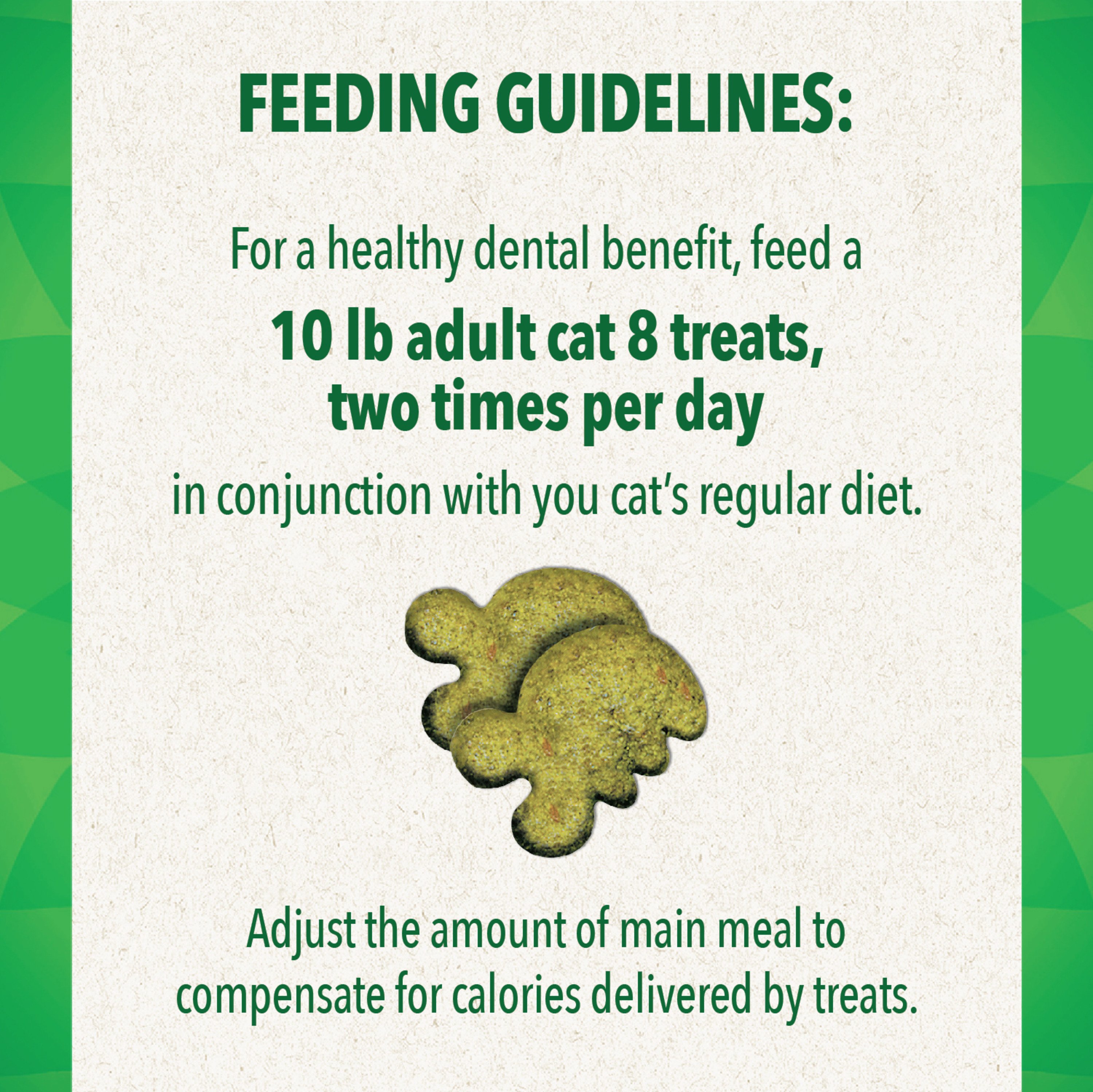 Feline greenies dental cat hot sale treats