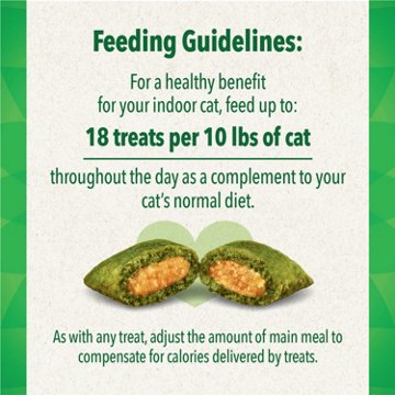 FELINE GREENIES SMARTBITES HEALTHY INDOOR Natural Treats for Cats - Tuna Flavor, 2.1 oz