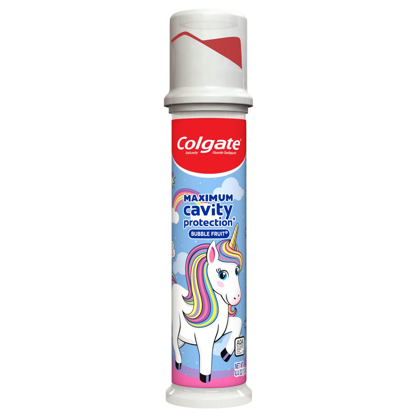 Colgate Kids Cavity Protection Toothpaste -  Mild Bubble Fruit ; image 1 of 8