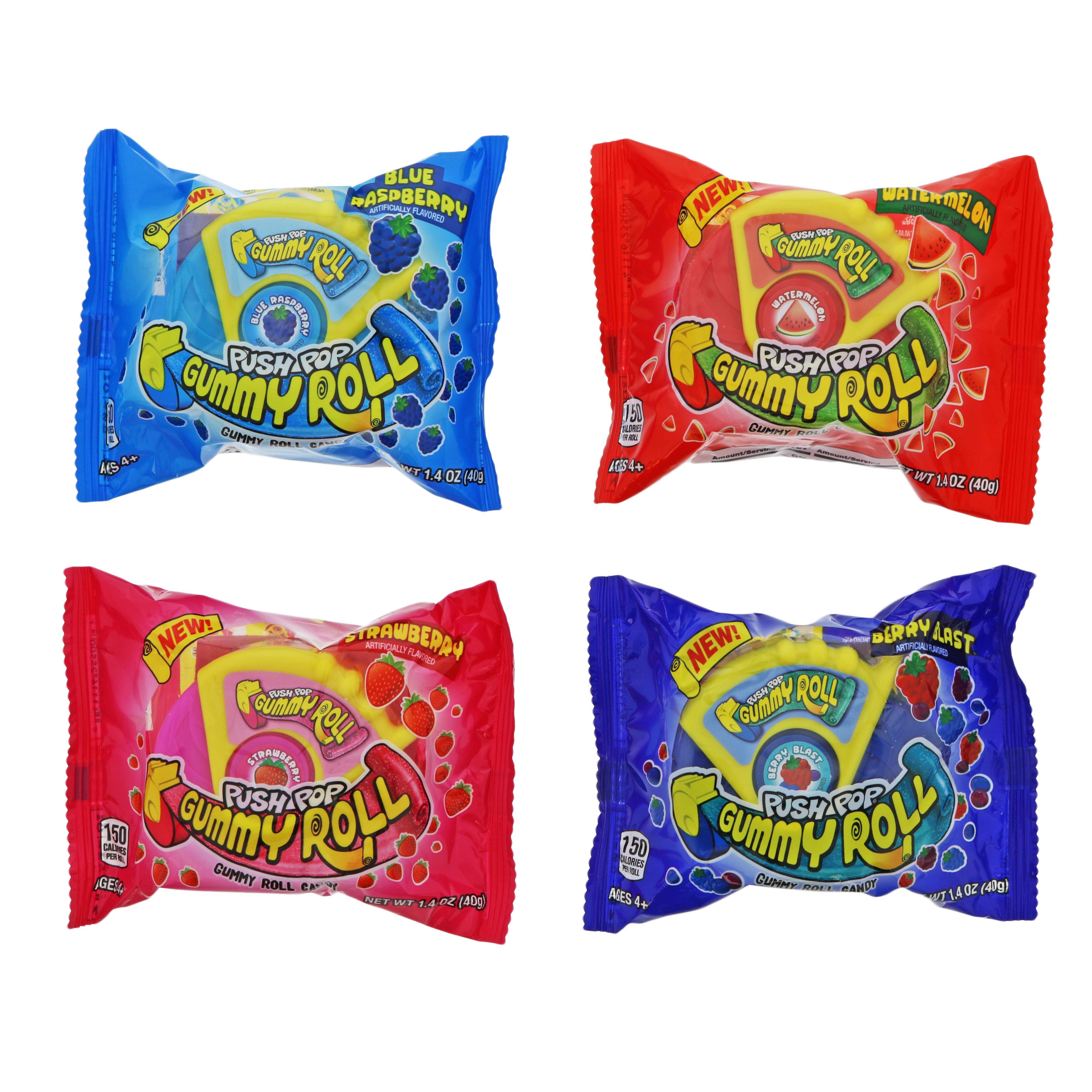 Push Pop Gummy Roll Candy, Assorted Flavors - Shop Candy at H-E-B