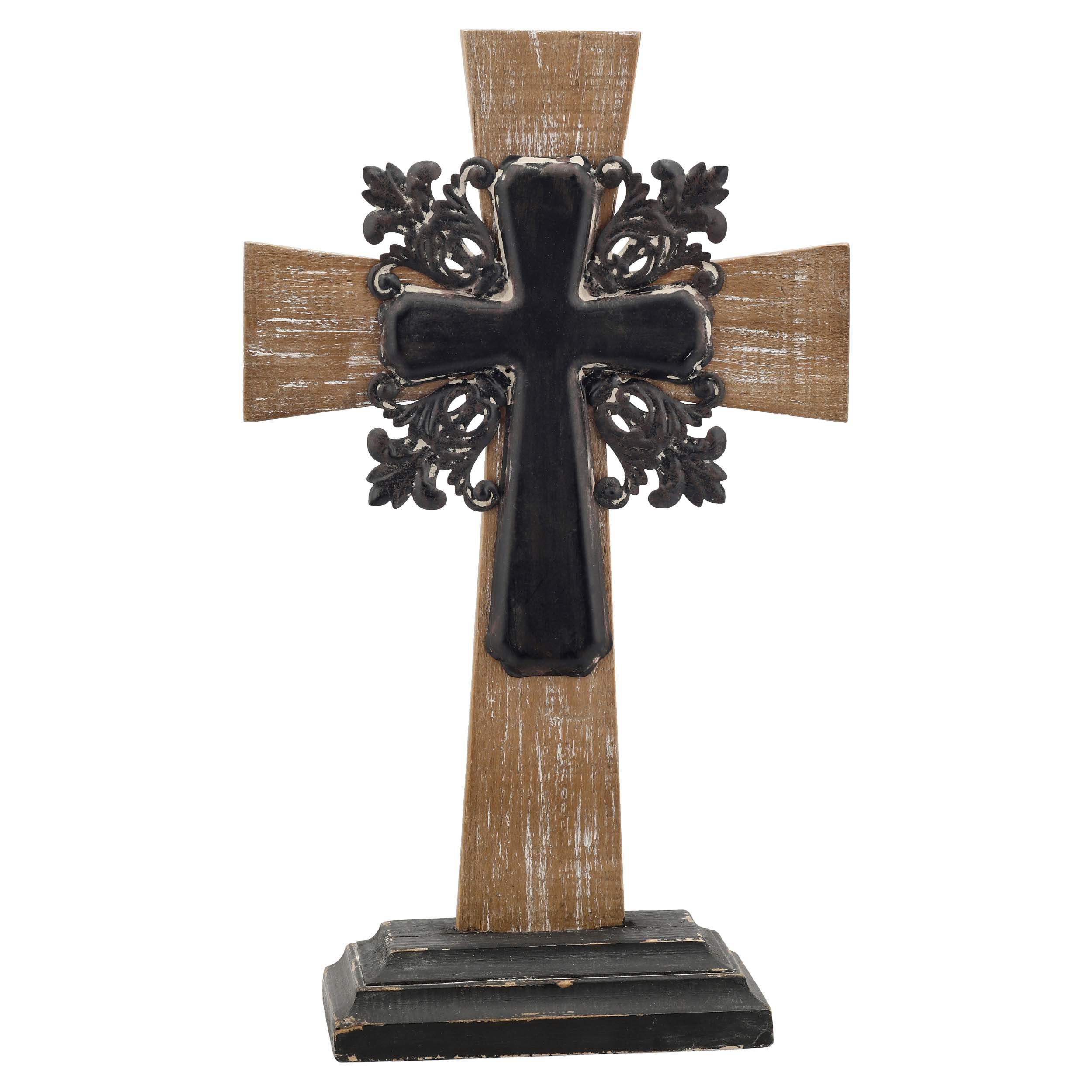 Wood Cross On Stand, Hobby Lobby