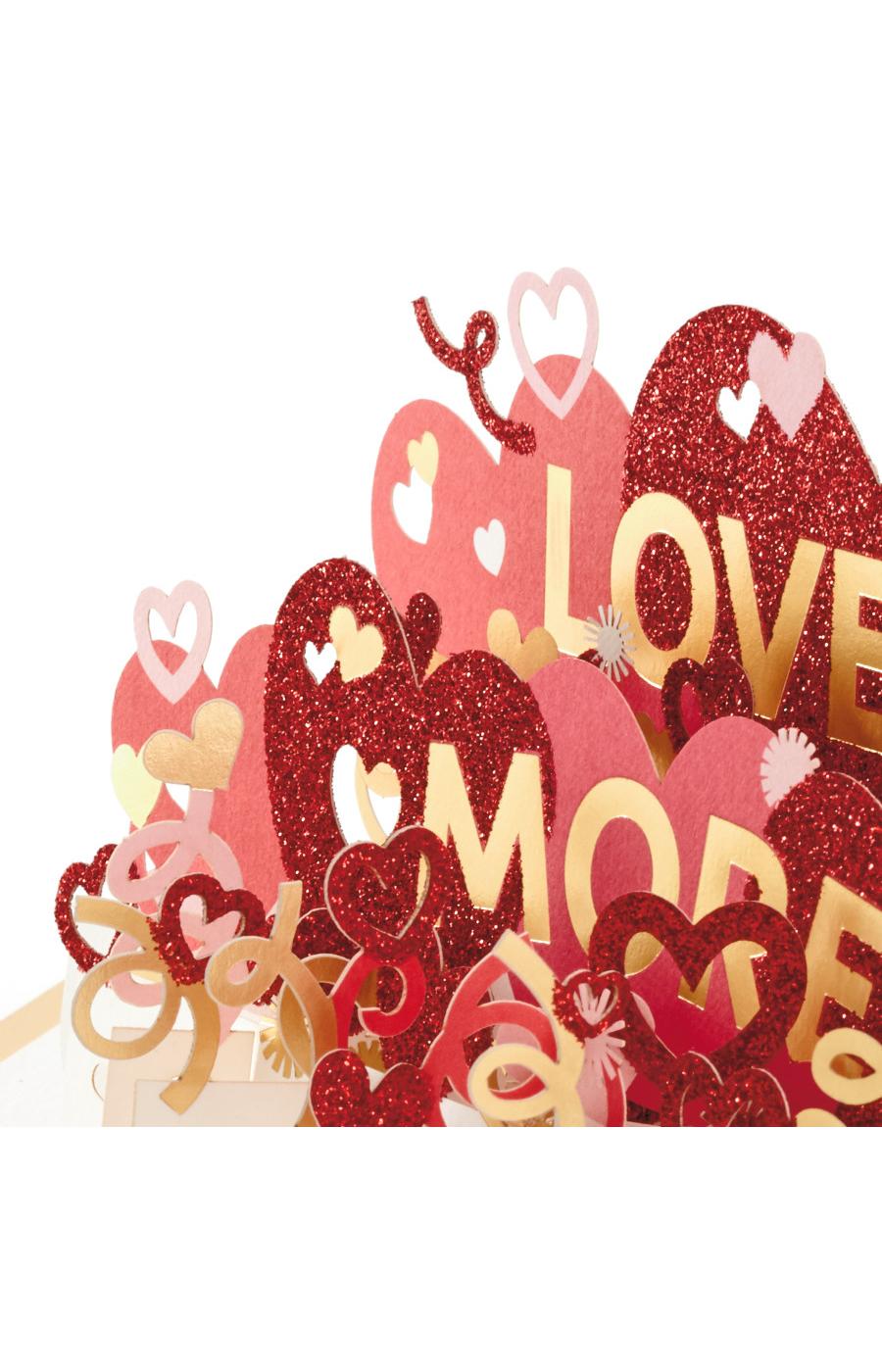 Hallmark Feel the Love Signature Paper Wonder Pop Up Anniversary Card - S4, S3; image 4 of 7