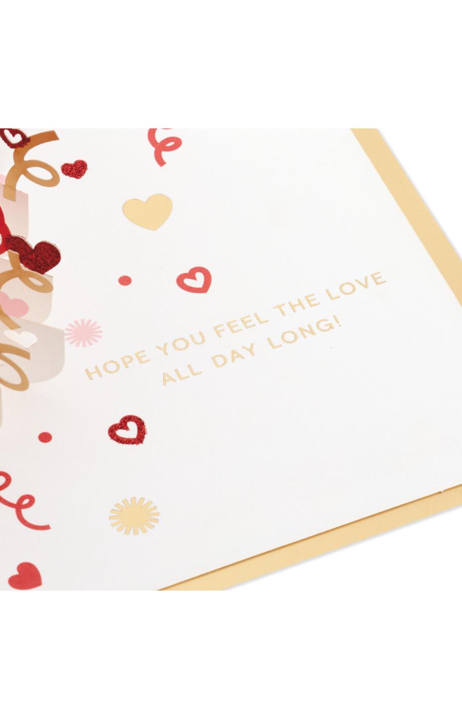 Hallmark Feel the Love Signature Paper Wonder Pop Up Anniversary Card - S4, S3; image 5 of 7