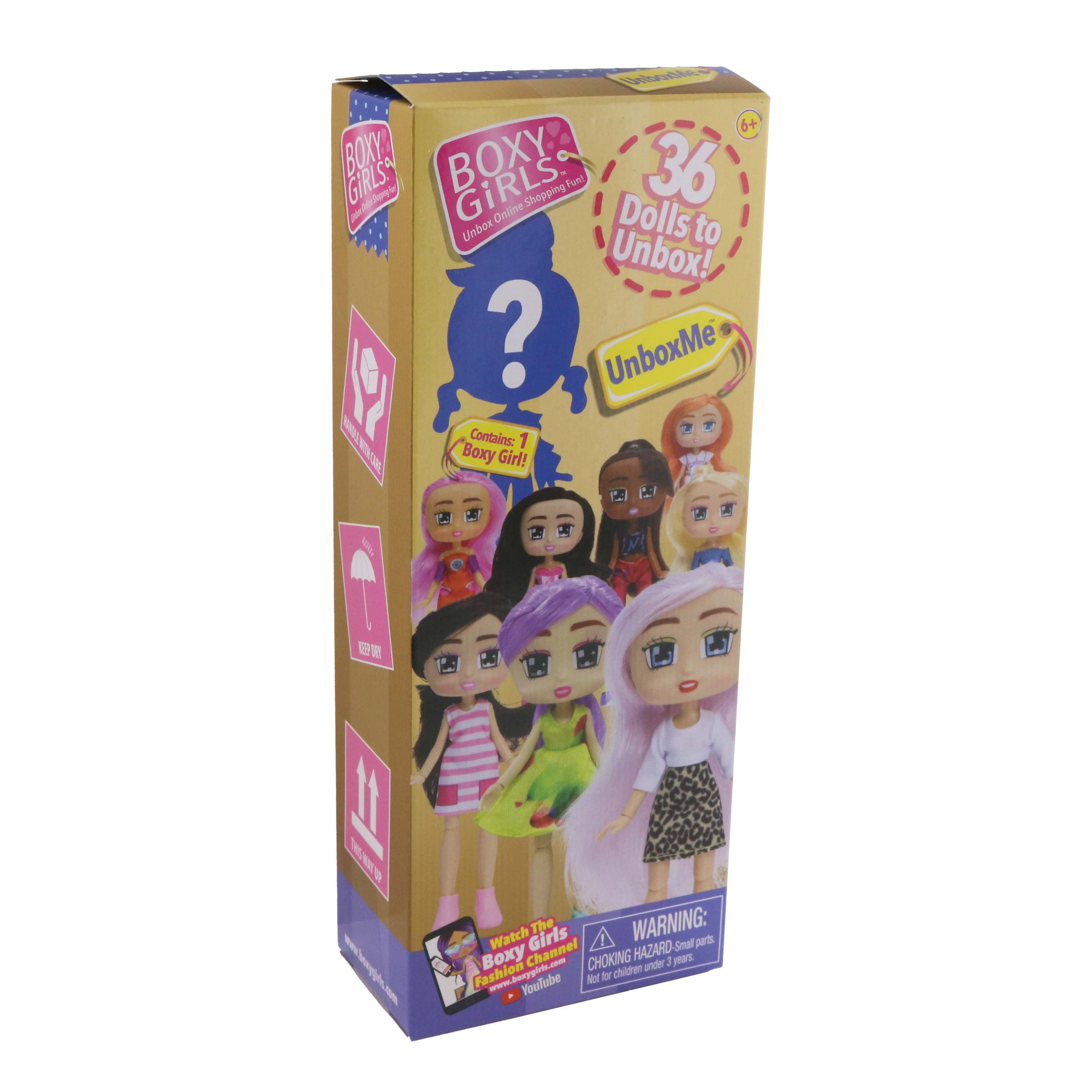 Pressman Boxy Girls Ready, Set, Unbox! Game 