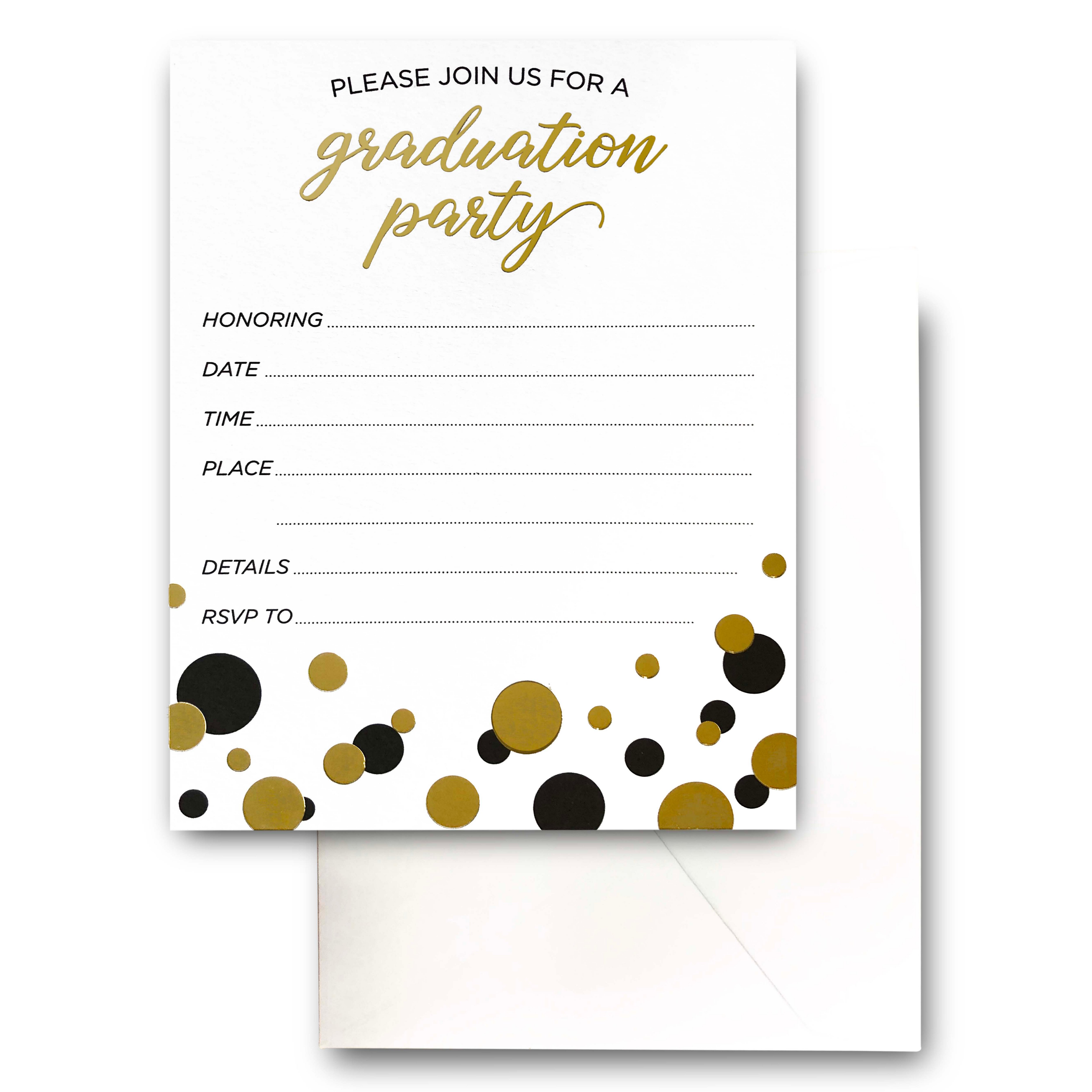 Destination Holiday Graduation Invitations With Envelopes - Shop Party ...