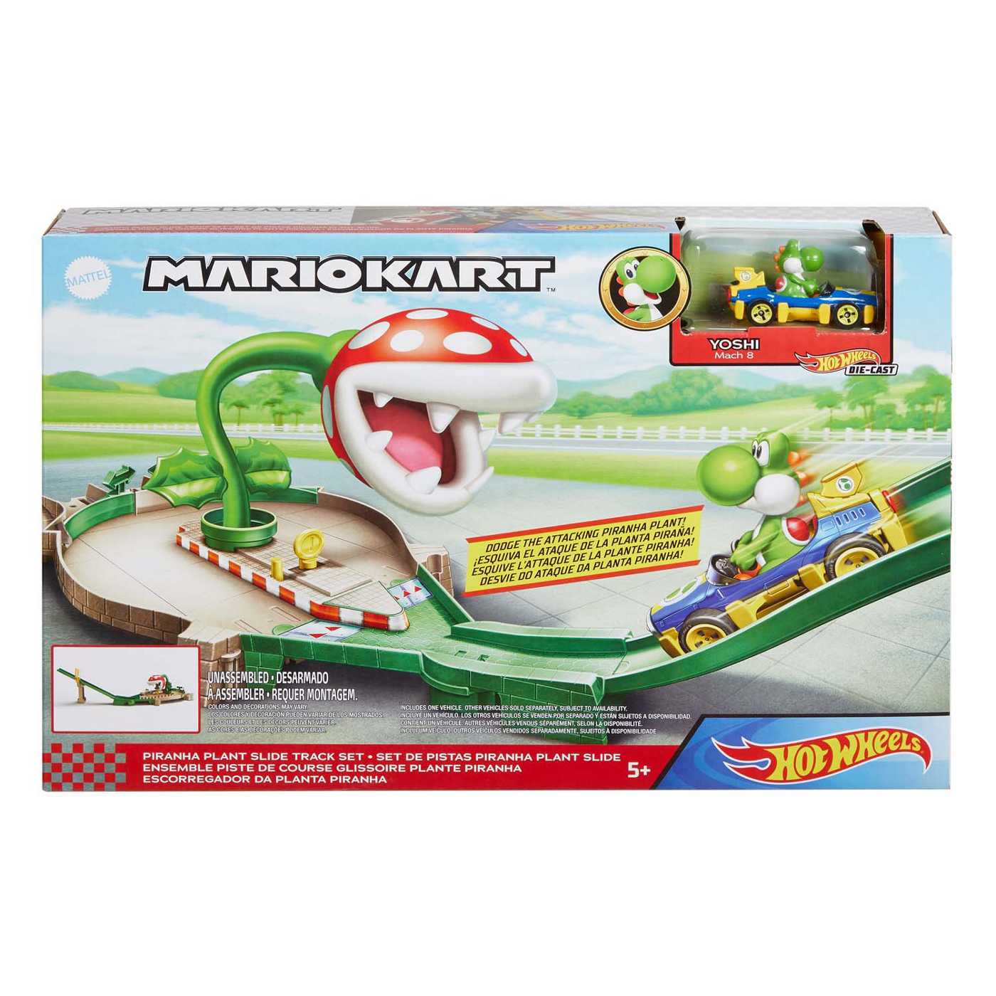 Hot Wheels Mario Kart Nemesis Track Set, Assorted - Shop Toy Vehicles at  H-E-B