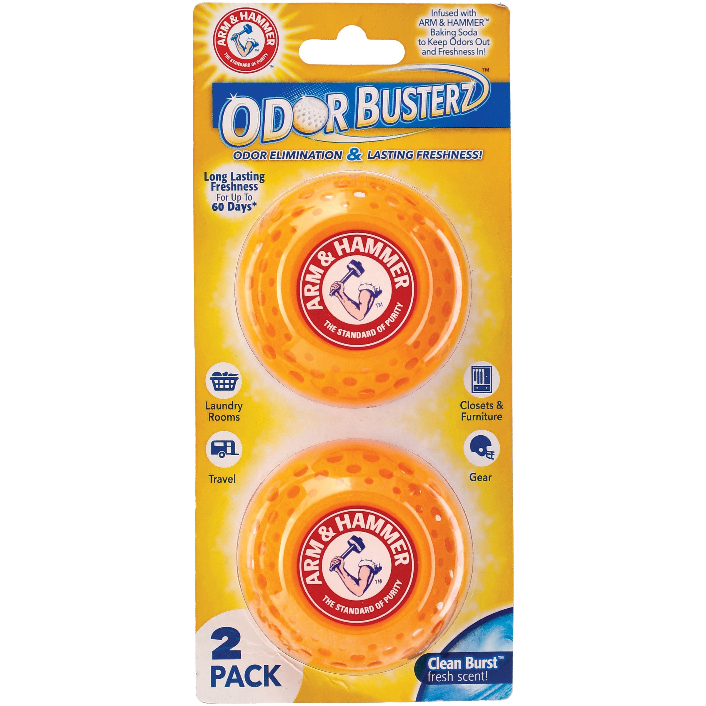 Arm & Hammer Clean Burst Scent Odor Busterz Shop Air Fresheners at HEB