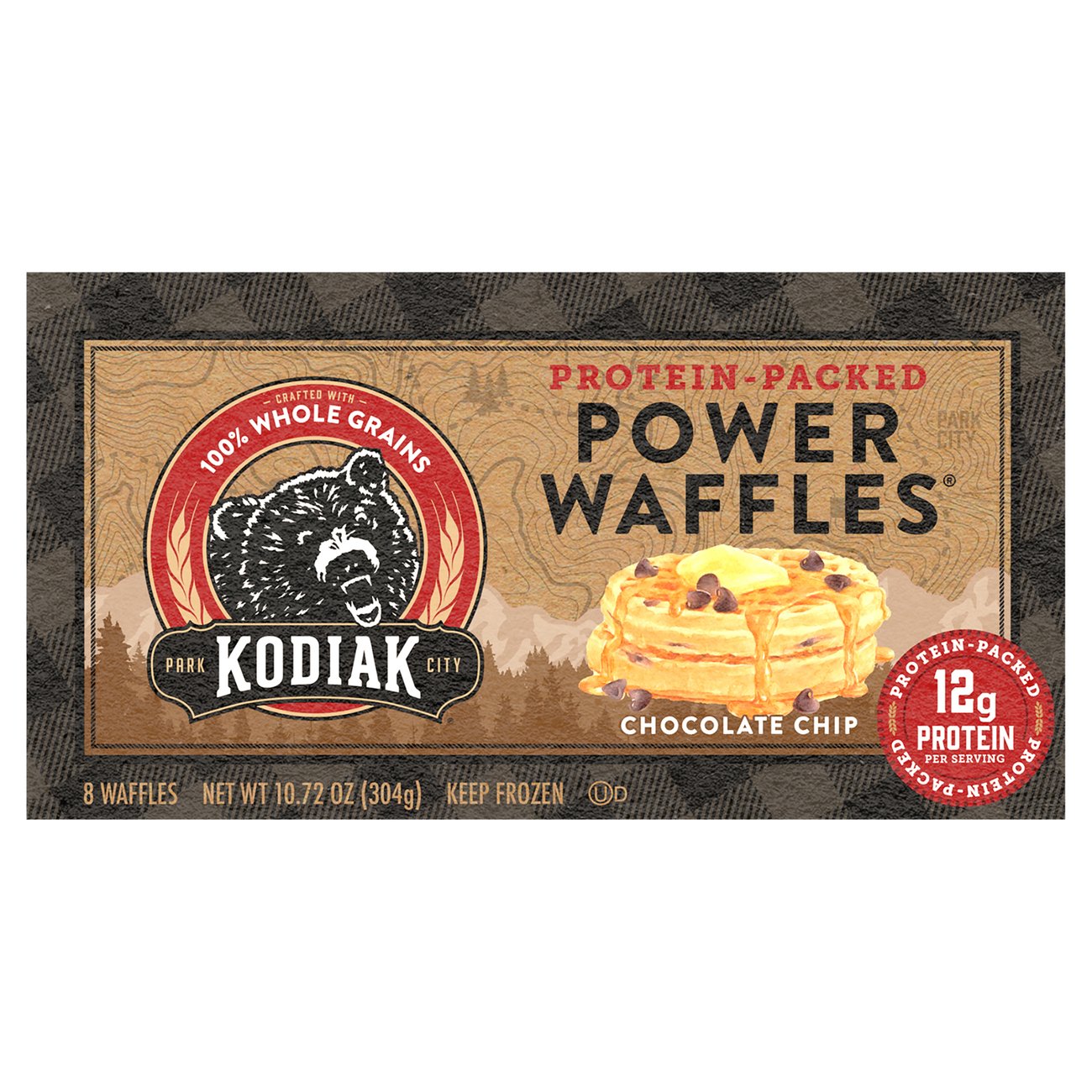 Kodiak Cakes Chocolate Chip Power Waffles - Shop Entrees & Sides at H-E-B