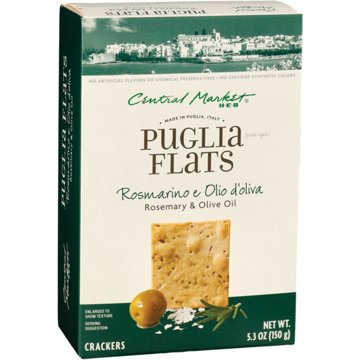 Central Market Puglia Flats - Rosemary & Olive Oil
