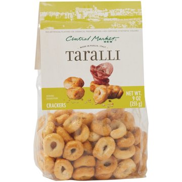 Central Market Taralli Crackers, 9 oz