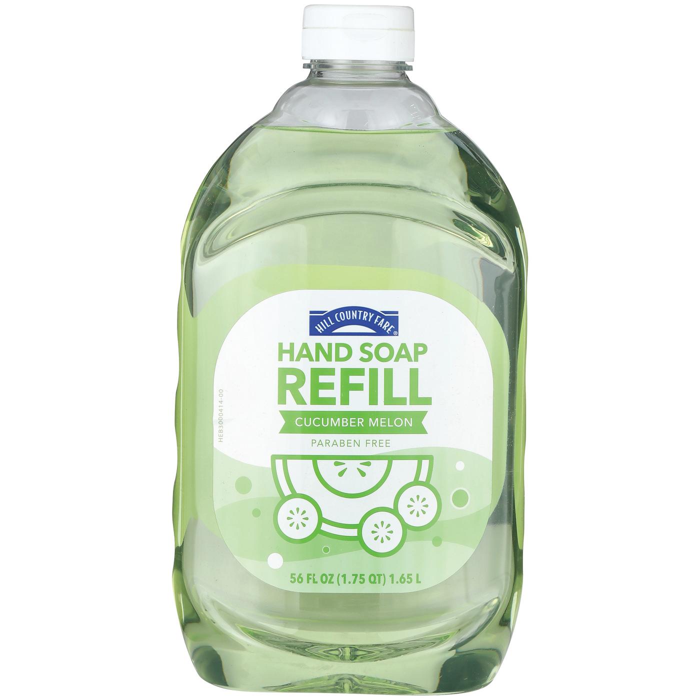 Hill Country Fare Hand Soap Refill - Cucumber Melon; image 1 of 2