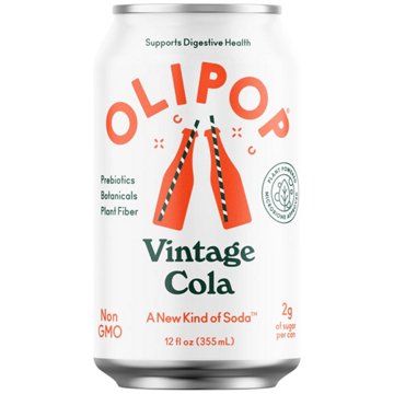 Olipop Prebiotic Soda - Vintage Cola - Keep Chilled