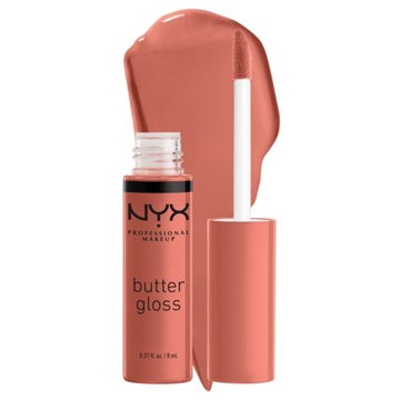 NYX Butter Lip Gloss - Bit Of Honey, 0.27 oz