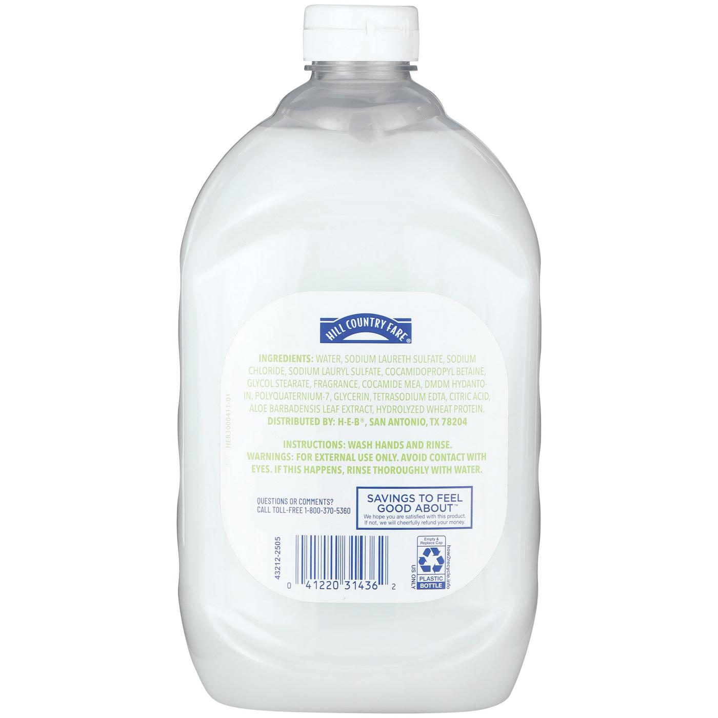 Hill Country Fare Hand Soap Refill - Aloe Vera; image 2 of 2