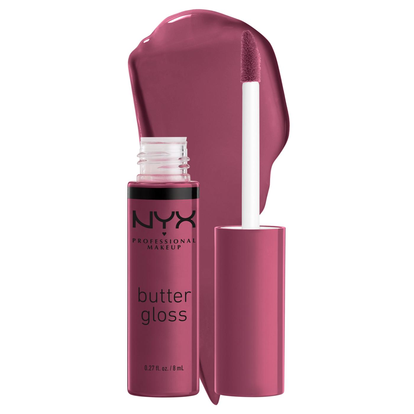 NYX Butter Lip Gloss - Cranberry Pie; image 3 of 3