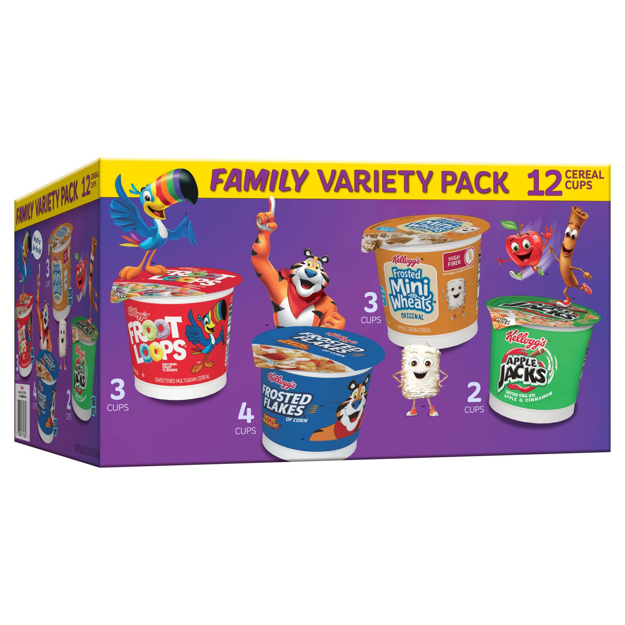 Froot Loops Cereal, Jumbo Snax, Jumbo Size - 30 pack, 0.45 oz packs