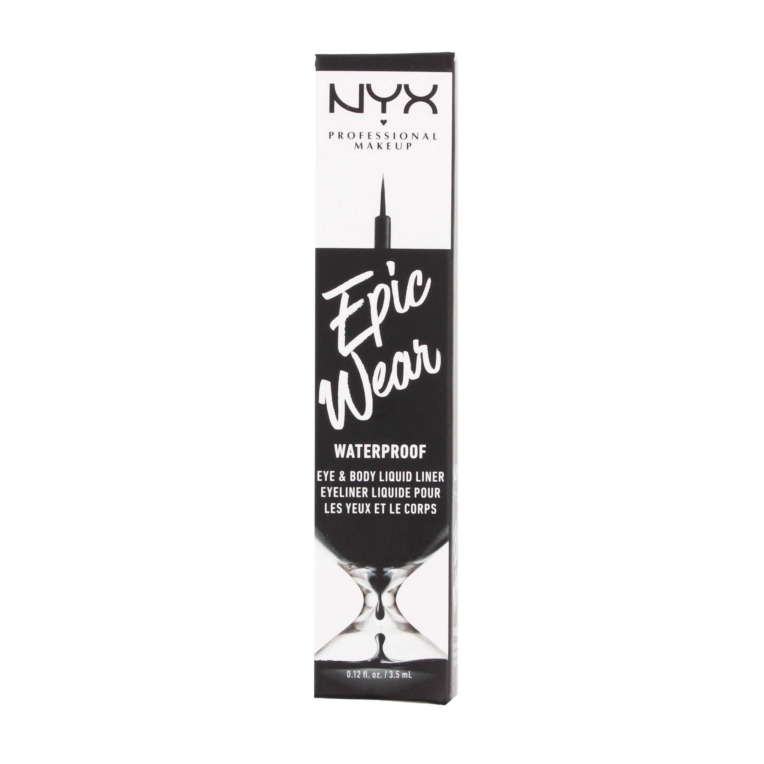 NYX Epic Wear Waterproof Liquid Liner, Black - Shop Eyeliner at H-E-B