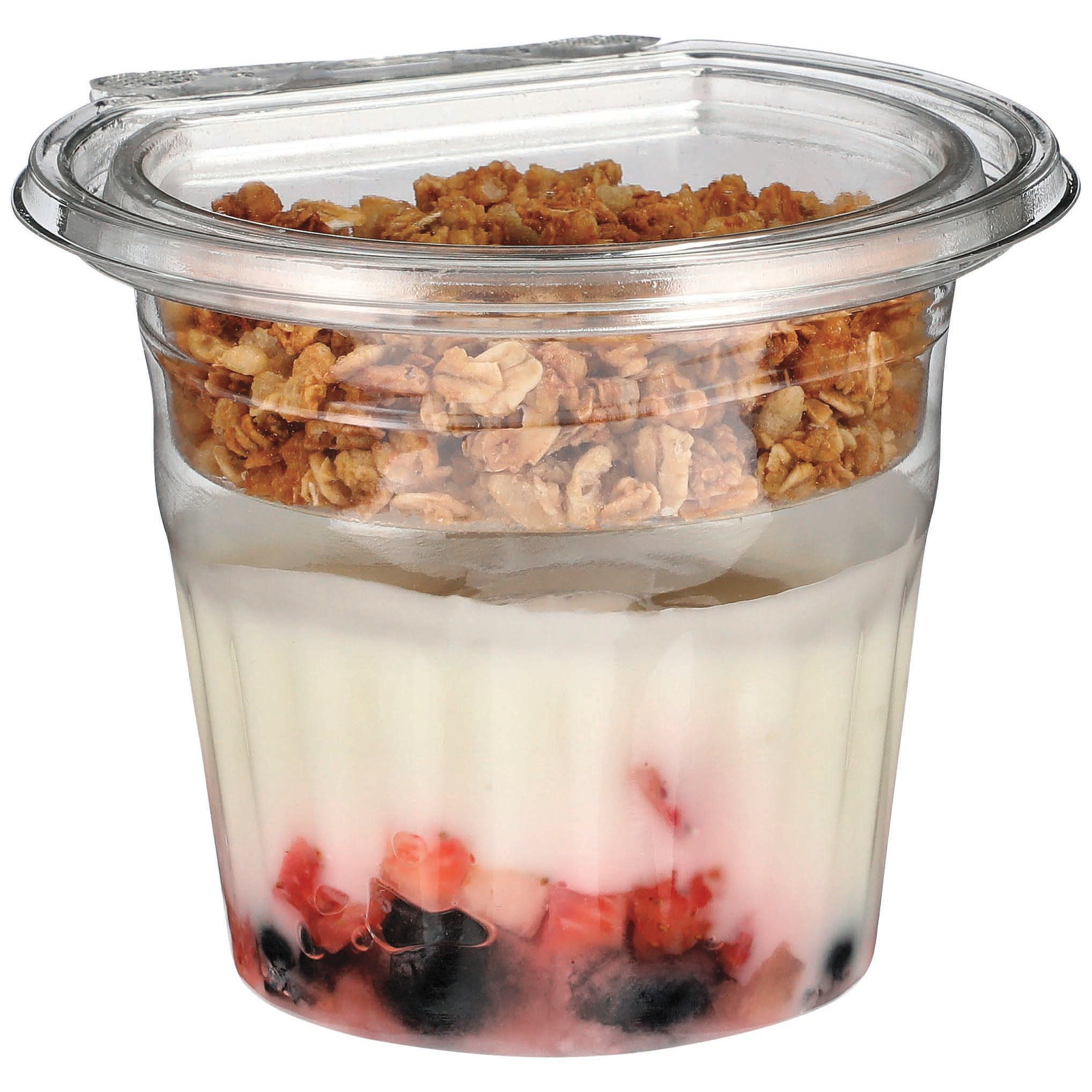 Reusable Yogurt Fruit Granola Parfait Cups 16.2 oz/480 ml each