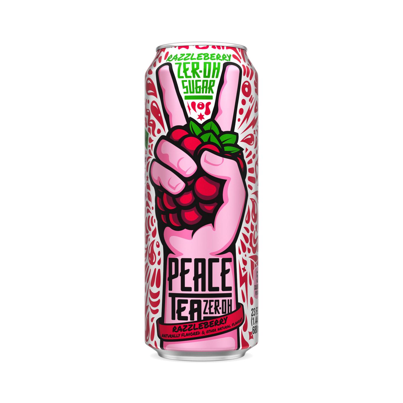 Peace Tea Razzleberry Zer-oh Sugar Tea; image 1 of 2