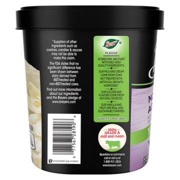 Breyers No Sugar Added Vanilla Frozen Dairy Dessert