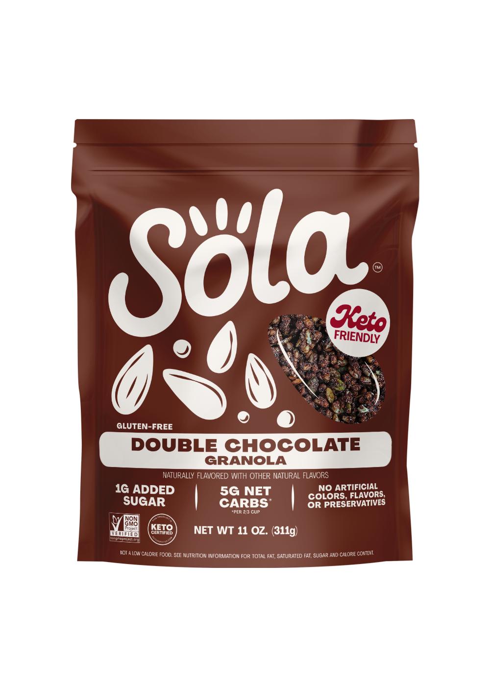 Sola 14g Protein Granola - Double Chocolate; image 1 of 3