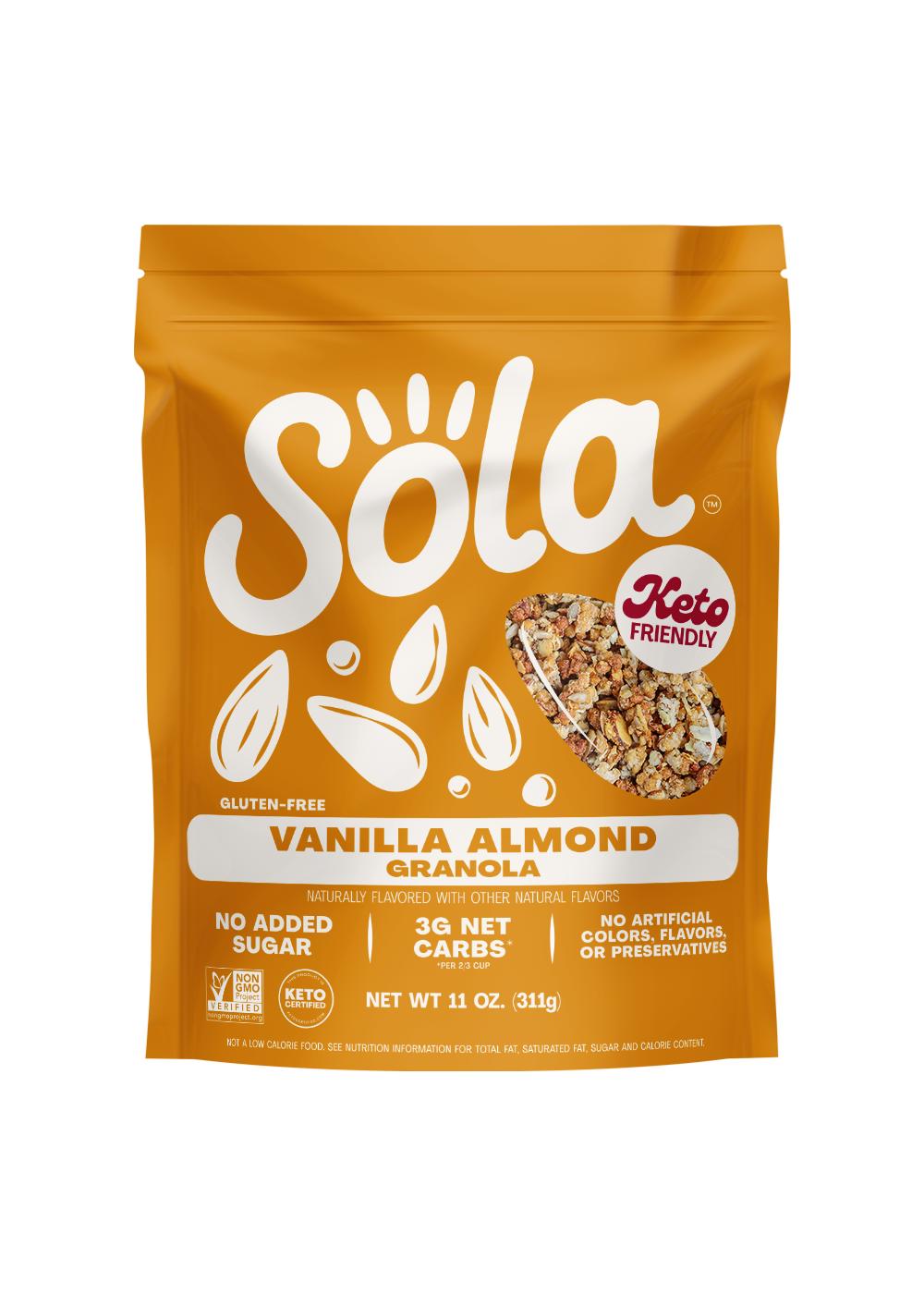 Sola 16g Protein Granola - Vanilla Almond; image 1 of 3