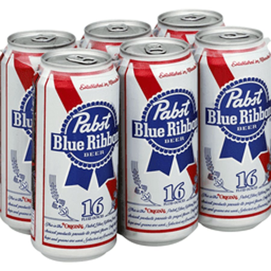 Pabst Blue Ribbon, 16 Fl Oz Cans - Shop Beer At H-E-B