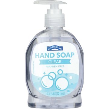Hill Country Fare Hand Soap - Clear, 7.5 oz