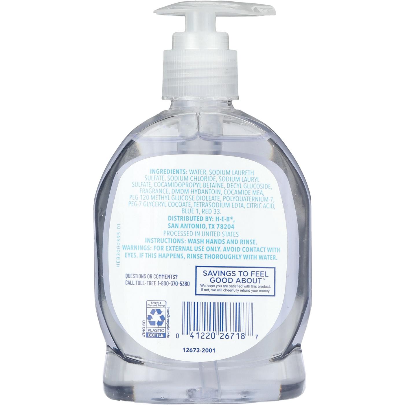 Hill Country Fare Hand Soap - Clear; image 2 of 2